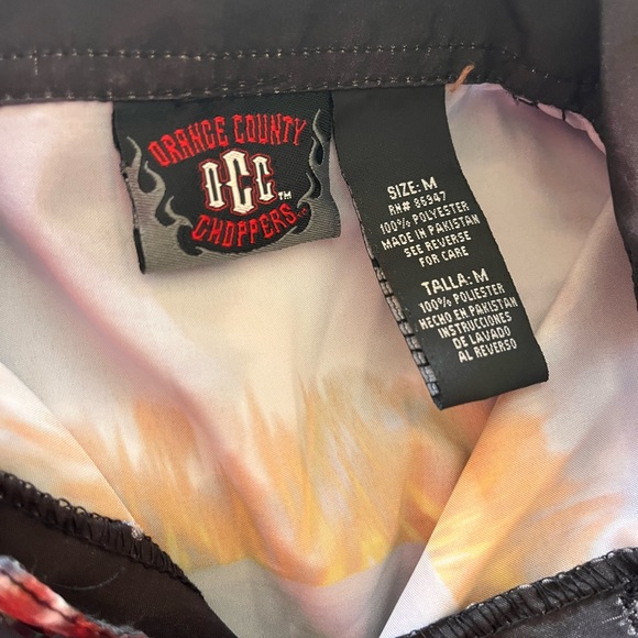 Dcc choppers, med motorcycle shirt, button-down boys. - Picture 4 of 7